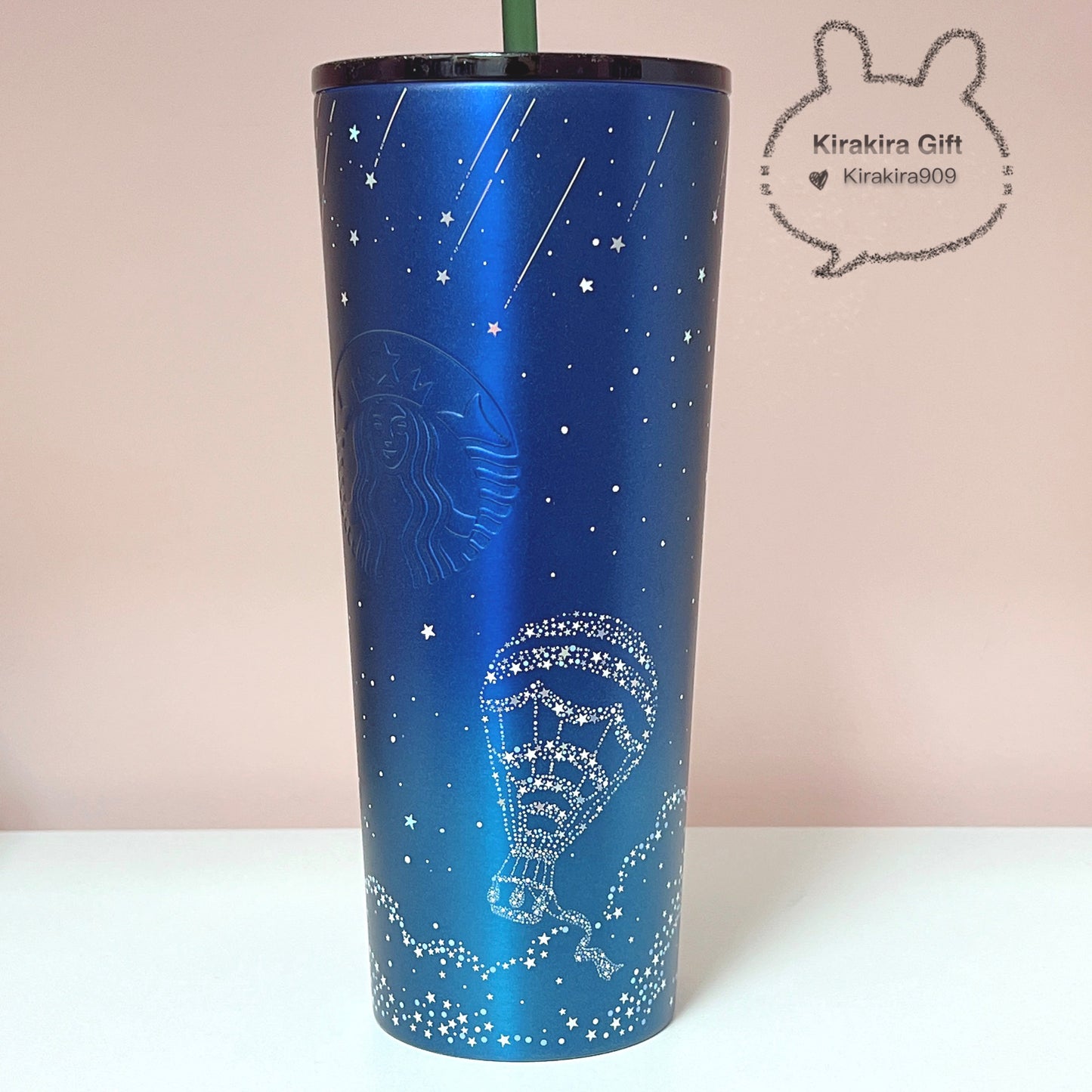 Korea Starbucks Dark Blue Vacuum cup