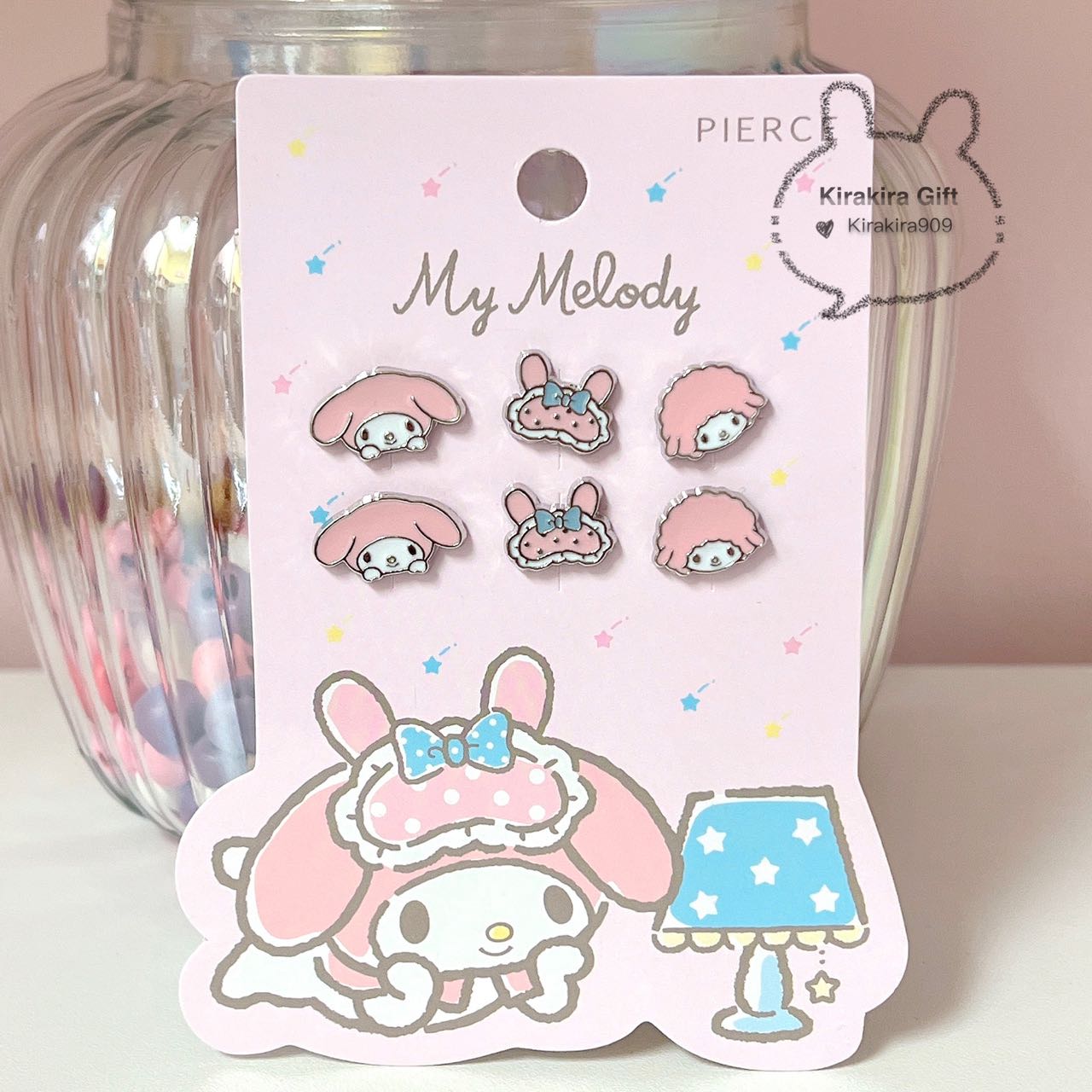 Shoubidama My Melody 6-piece Earrings
