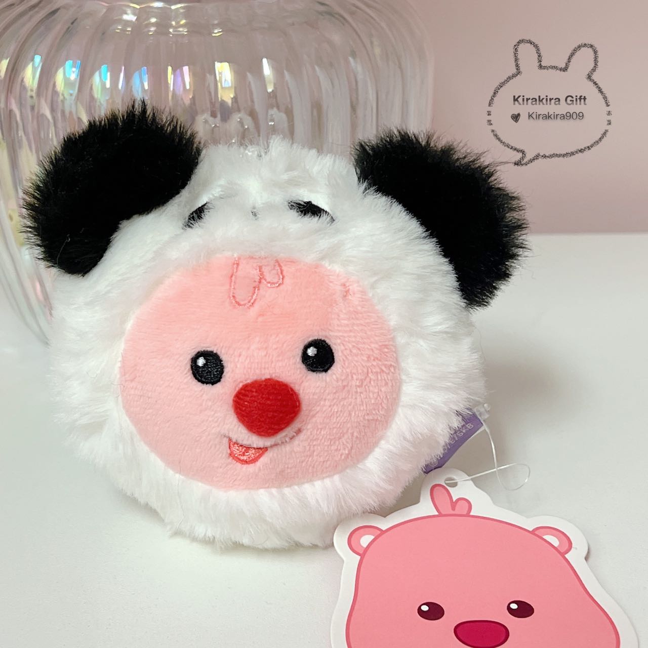 Loopy Panda plush charm