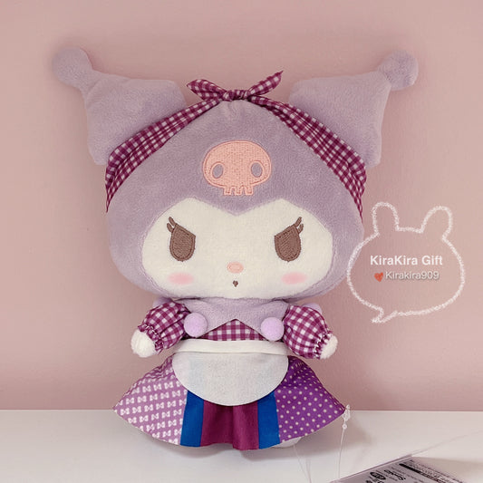 Kuromi Scotland Dress Plush Doll