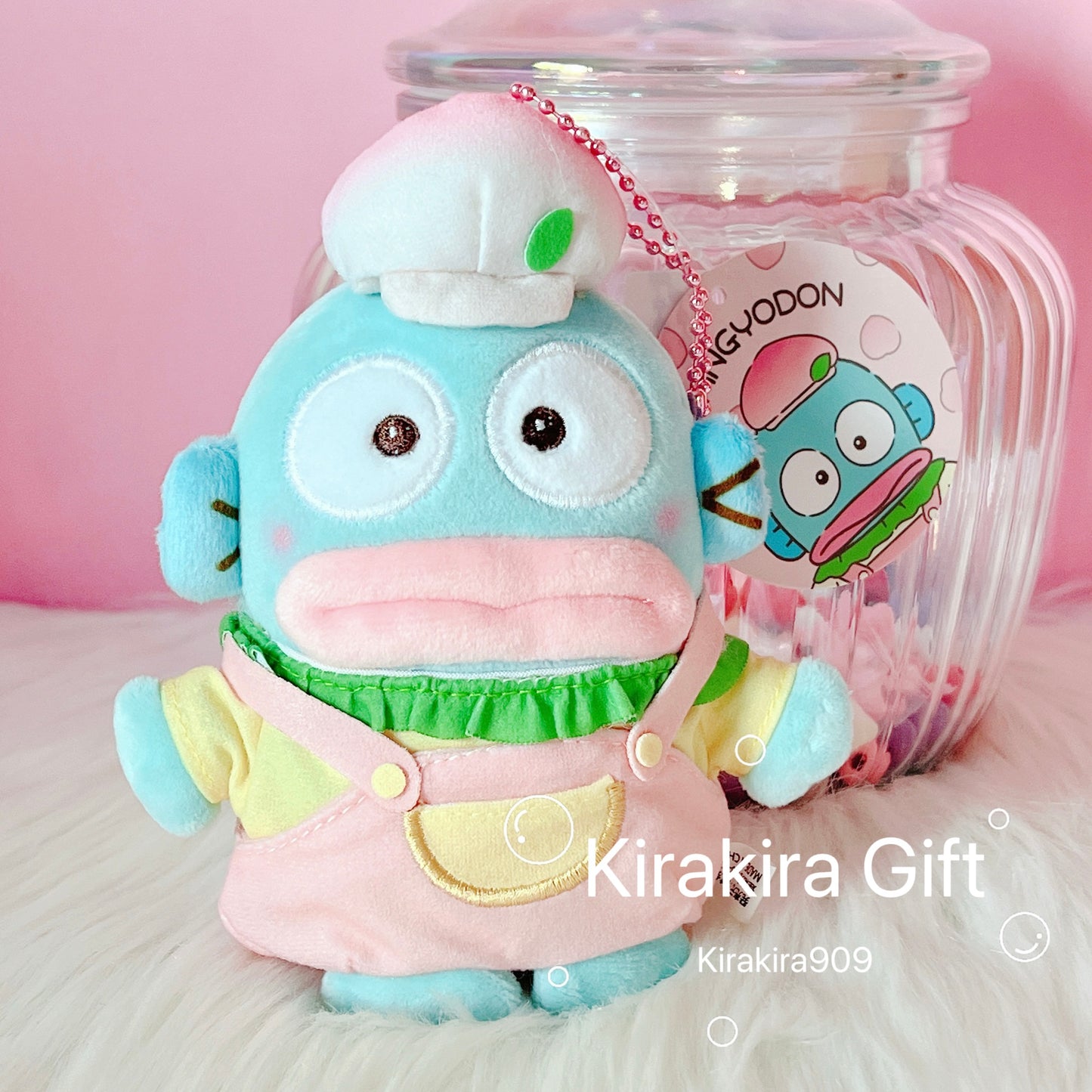 Hangyodon Peach Plush Charm