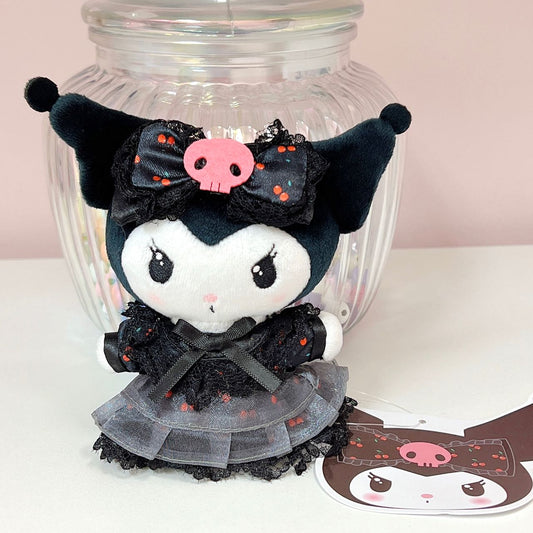 Kuromi Black Cherry plush charm