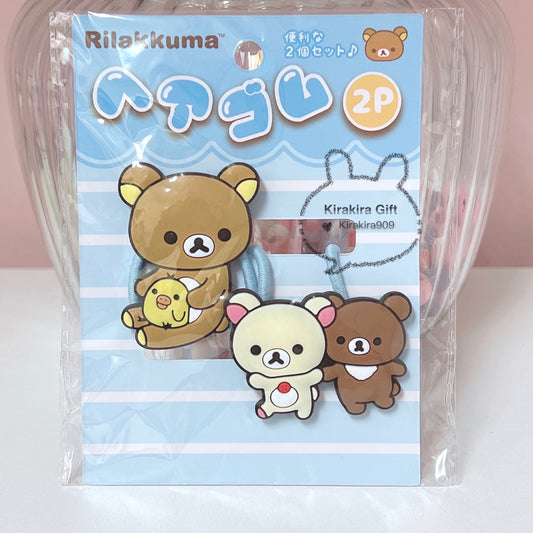 Rilakkuma blue hair tie