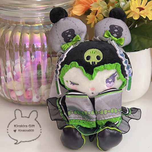Kuromi Dollymix Ranma Green plush charm