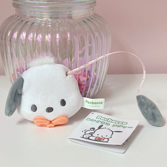 Pochacco Ruler plush charm