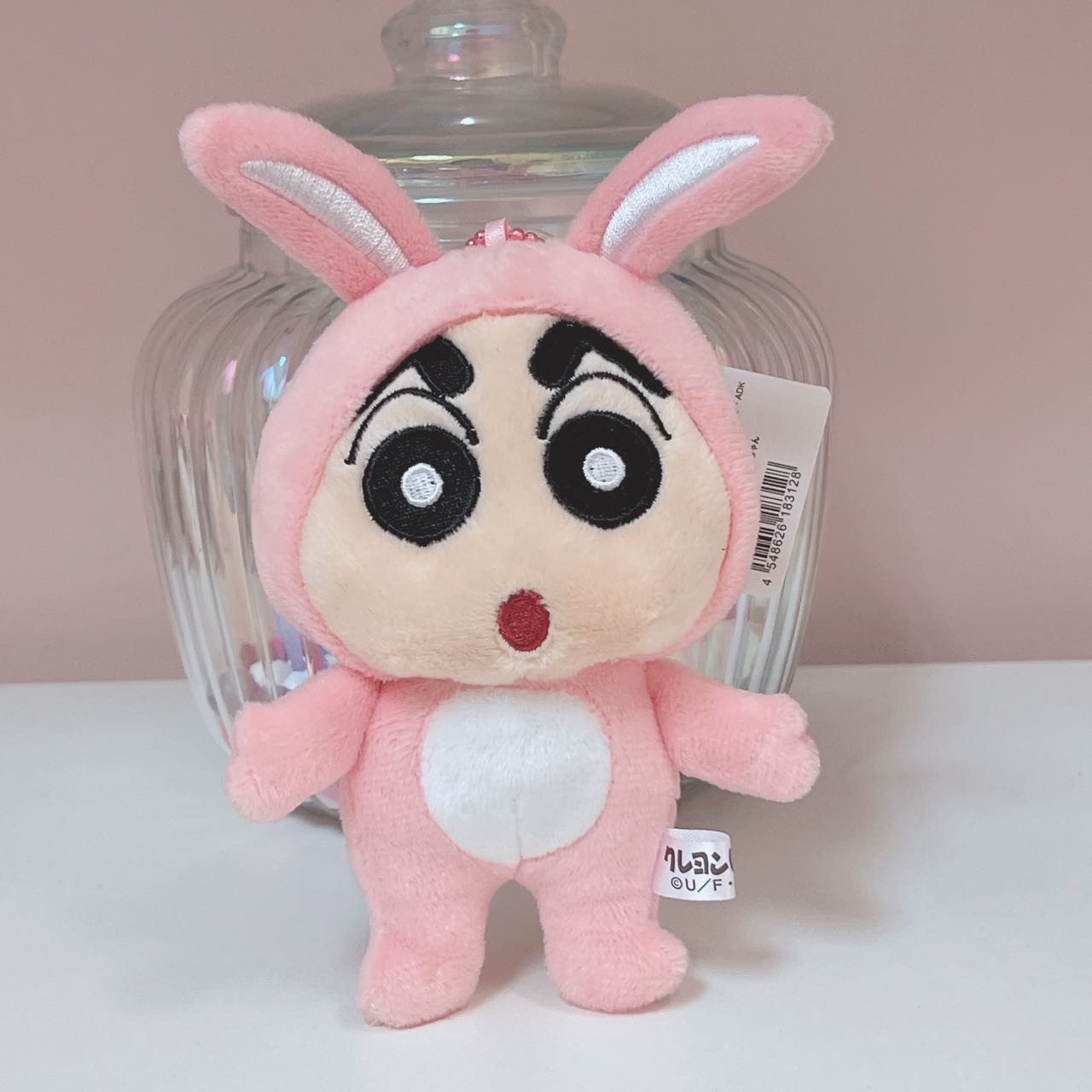 Crayon Shin-chan Rabbit Costume plush charm