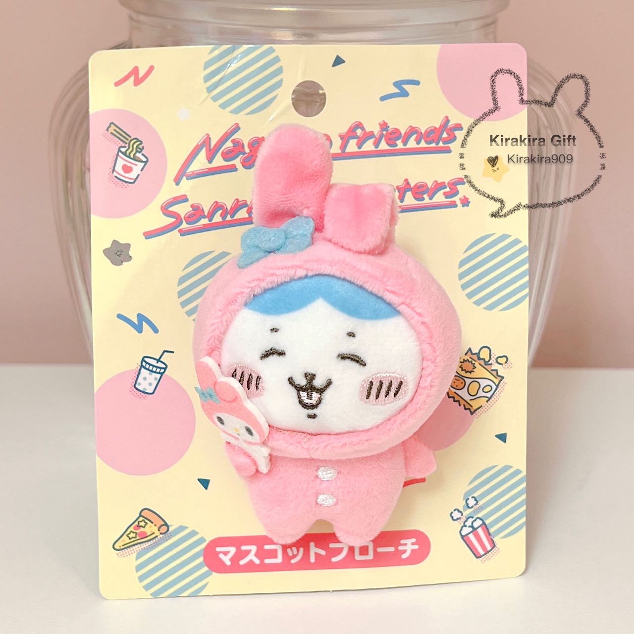 Hachiware My Melody Pin