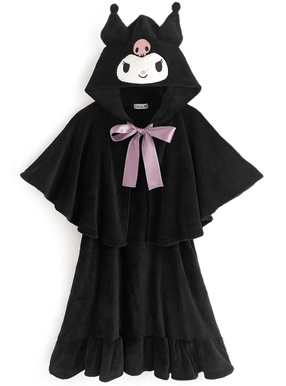 Kuromi Cloak Pajamas Dress