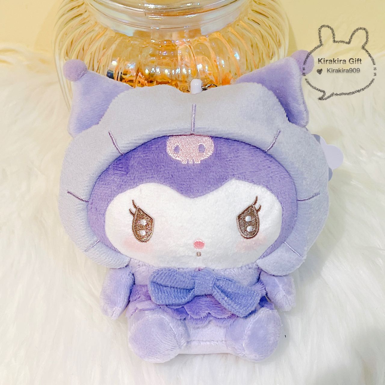 Kuromi Card Holder plush charm