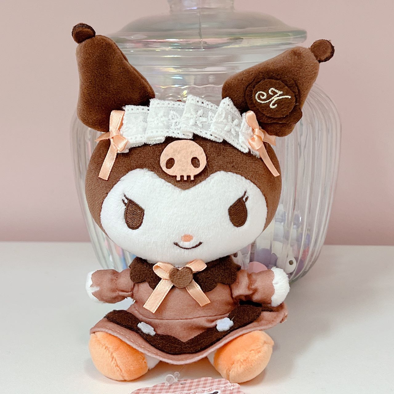 Kuromi Chocolate plush charm