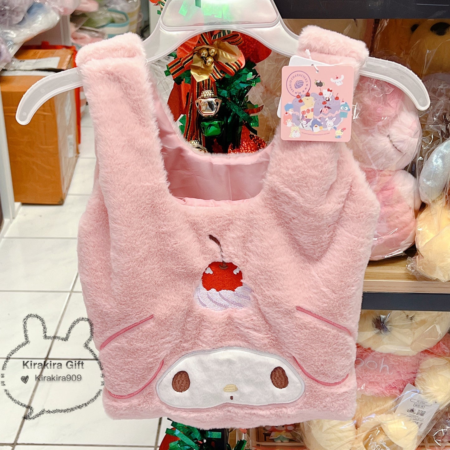My Melody Sweets Plush Tote Bag
