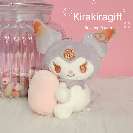 Kuromi Candy Plush Charm