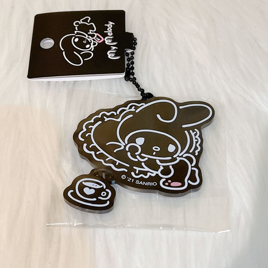 My Melody Pure Black Keychain