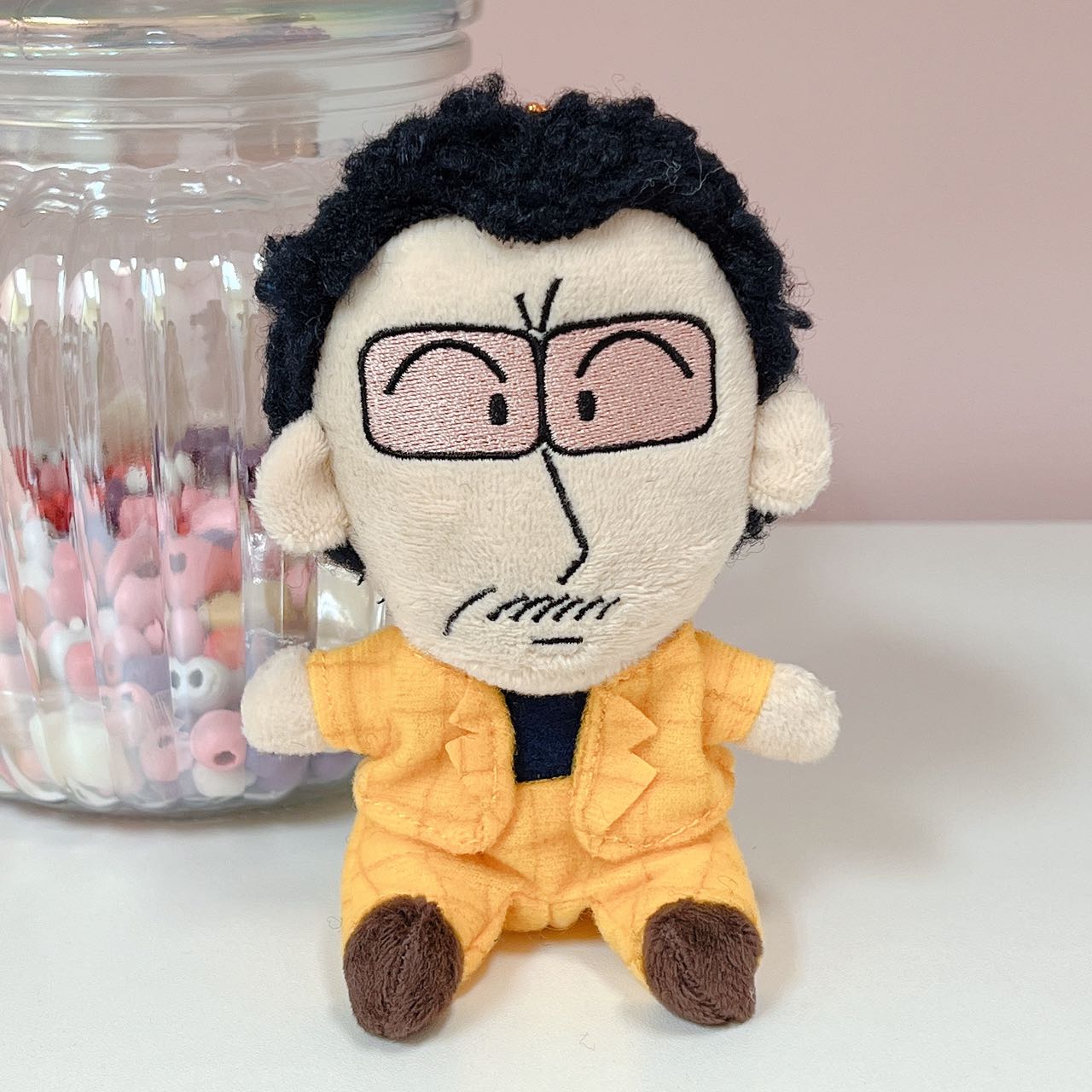 Crayon Shinchan Principal Plush Charm
