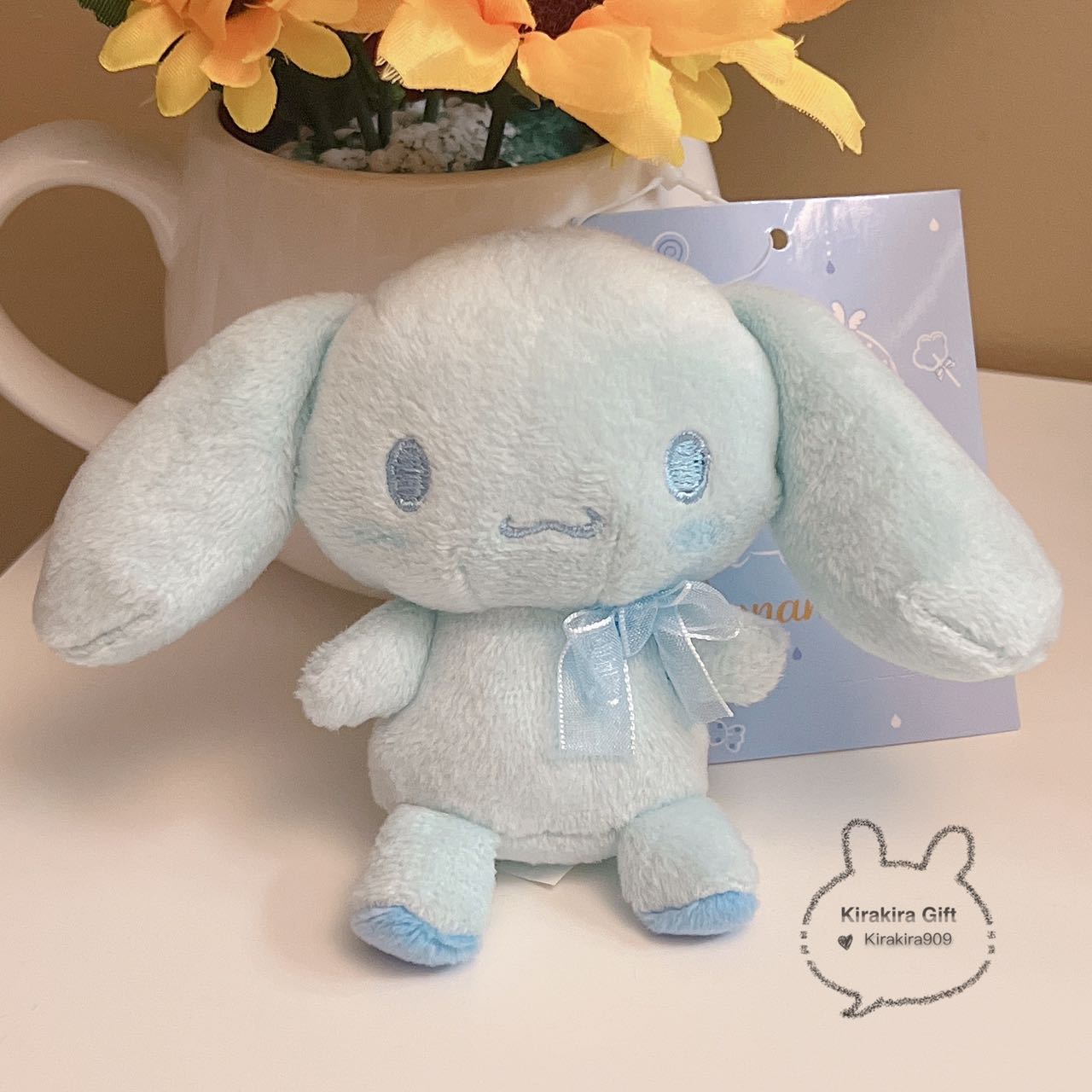 Cinnamoroll Aqua Blue plush charm