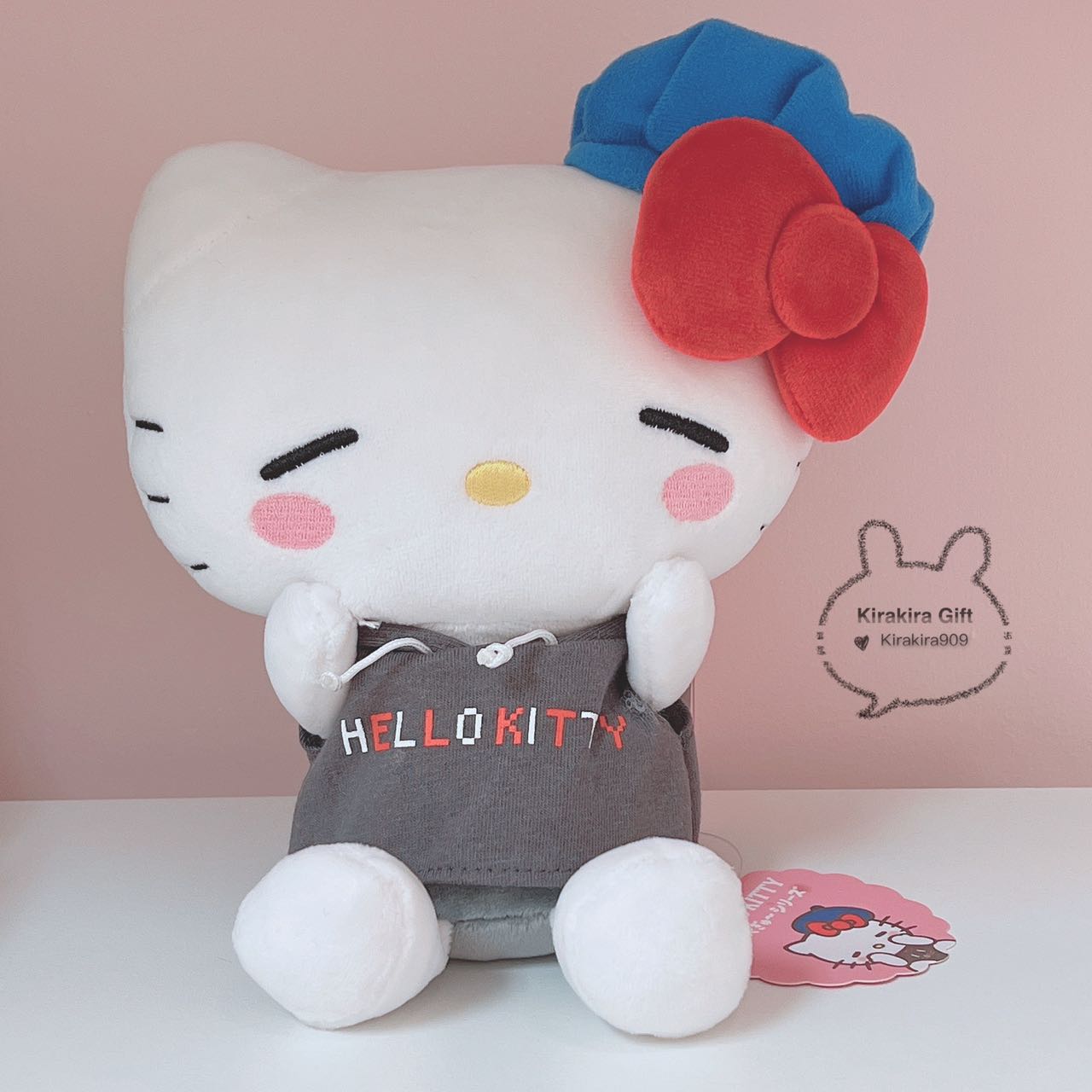 Hello Kitty Squishy Face plush doll