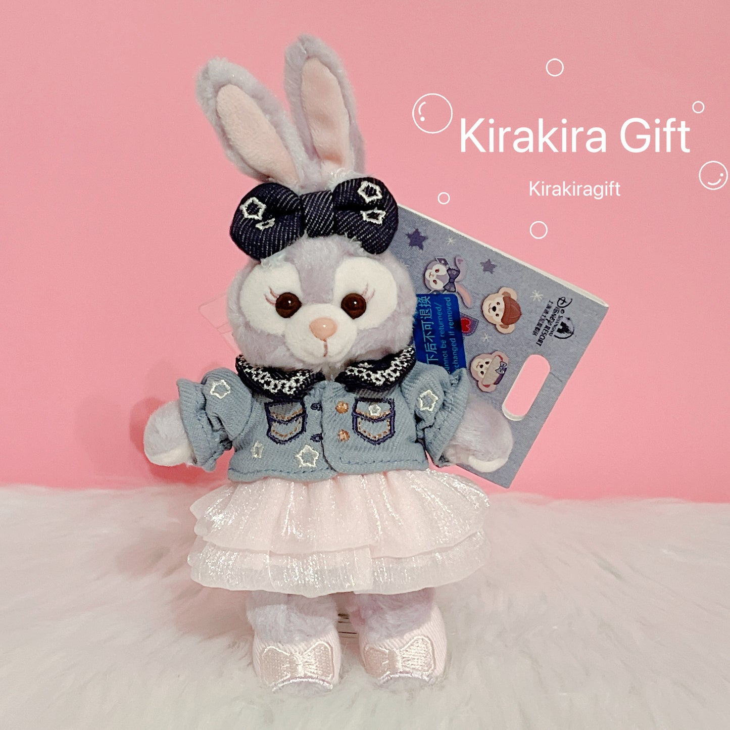 ShangHai Disney StellaLou Denim Plush Charm