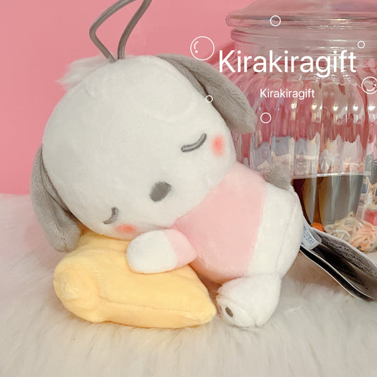 Pochacco Slepping Plush Charm