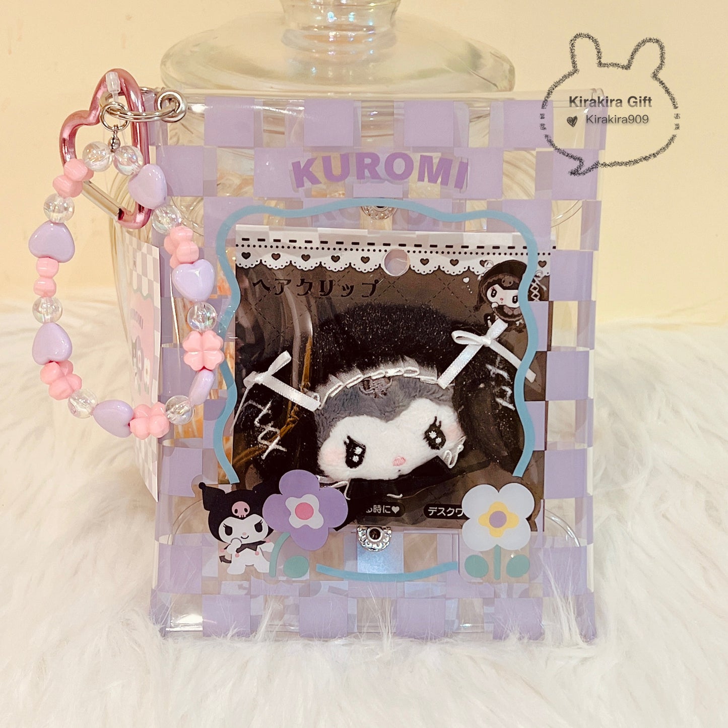 Kuromi Water proof bag( Photo Frame pendant)