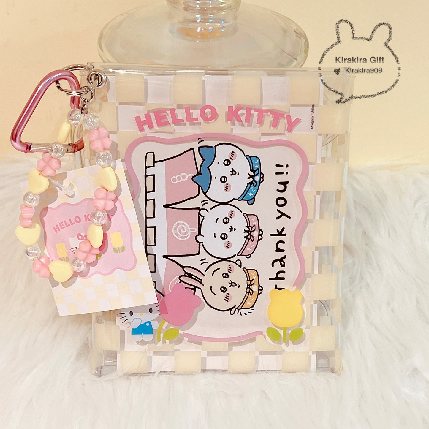 Hello Kitty Water proof bag( Photo Frame pendant)