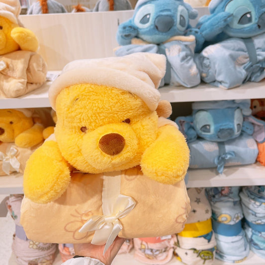 Winnie the Pooh Air Blanket plush doll