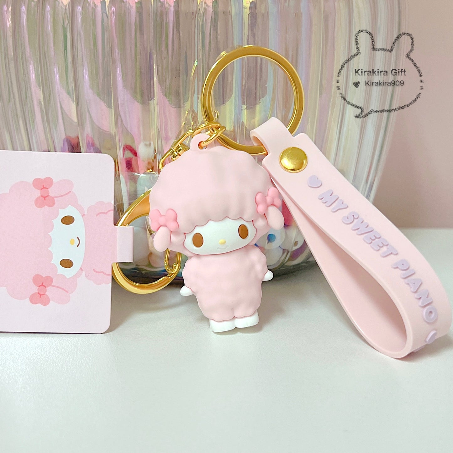 My Sweet Piano Baby Keychain