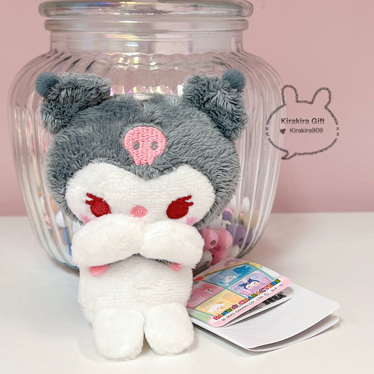 Kuromi Red Eyes Plush Charm