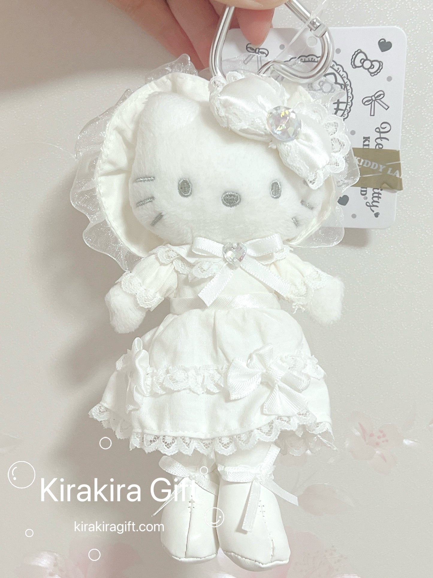 Hello Kitty Snow White Plush Charm