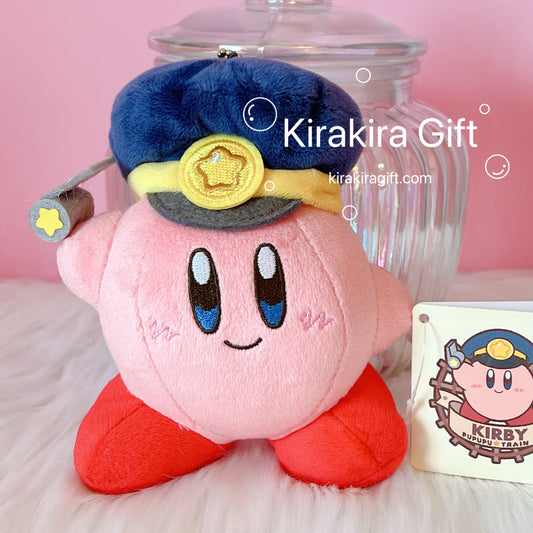 Kirby Train Conductor Plush Charm