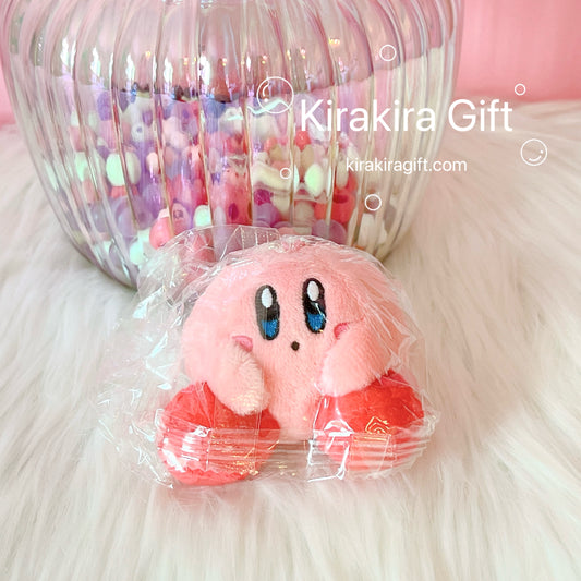 Kirby Mini Pink Chain plush charm