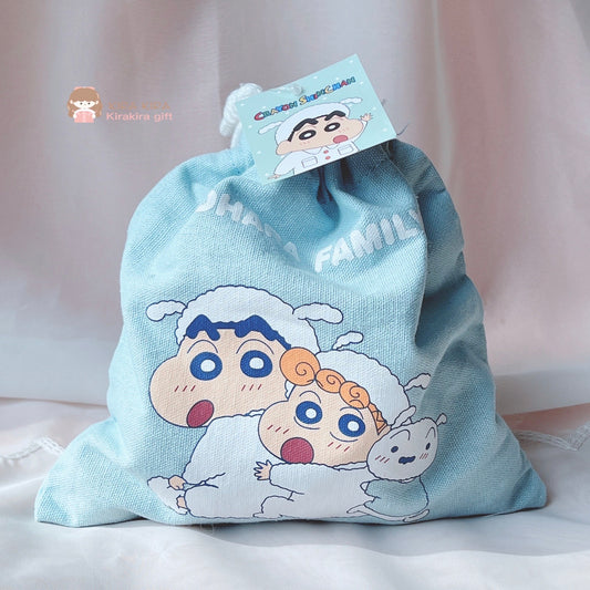 Crayon Shin-chan Drawstring Bag