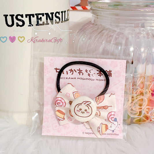 Usagi Mogumogu Honpo Hair Ties