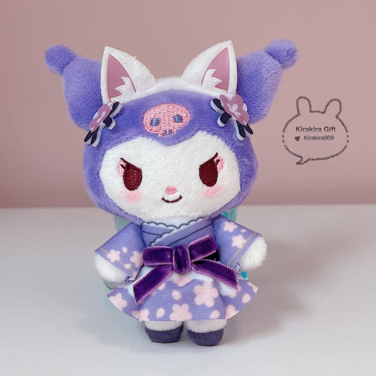 Kuromi Fox Plush Charm