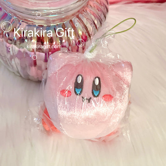 Kirby Round Face Shinning Plush Charm