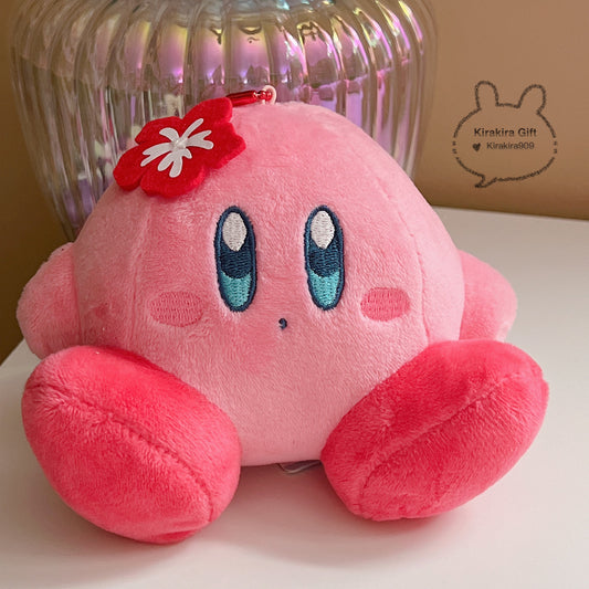 Kirby Flower Dot Mouth plush charm