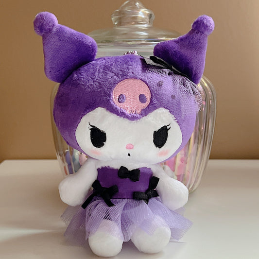 Kuromi Purple Princess Plush Charm