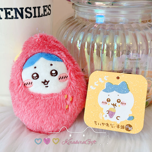 Hachiware Mogumogu Honpo Sweet Potato Plush Charm