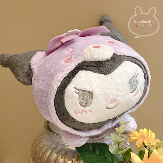 Kuromi Purple Bear Plush Doll