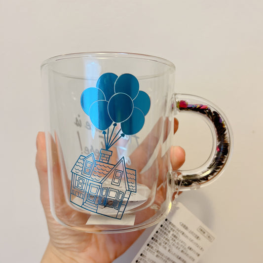 Tyoko DIsney UP Glass cup