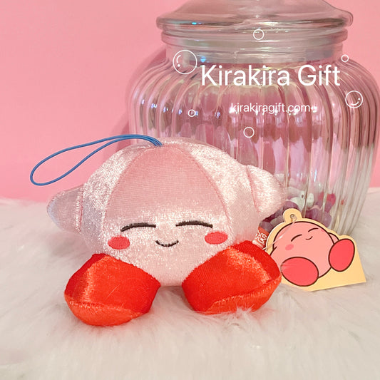 Kirby Closing Eyes Shinning Plush Charm