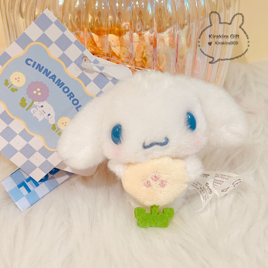 Cinnamoroll Spring Flowers plush charm