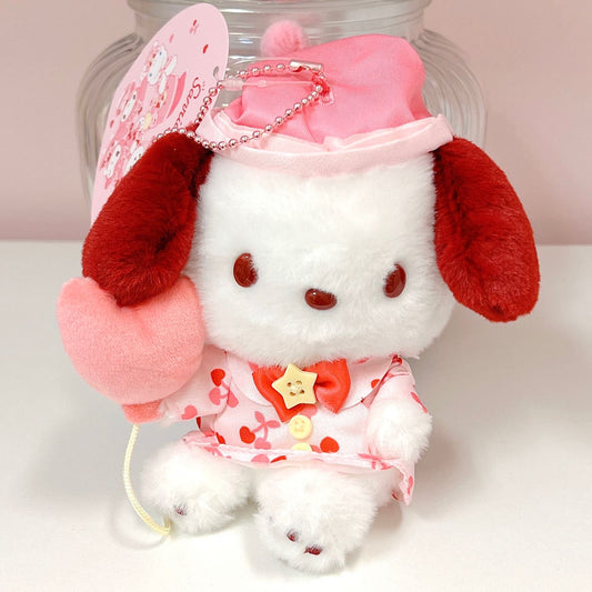 Pochacco Valentine plush charm