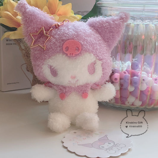 Kuromi Glow-in-the-Dark plush charm