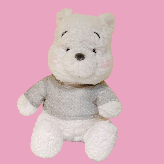 Winnie the Pooh Silver White plush doll