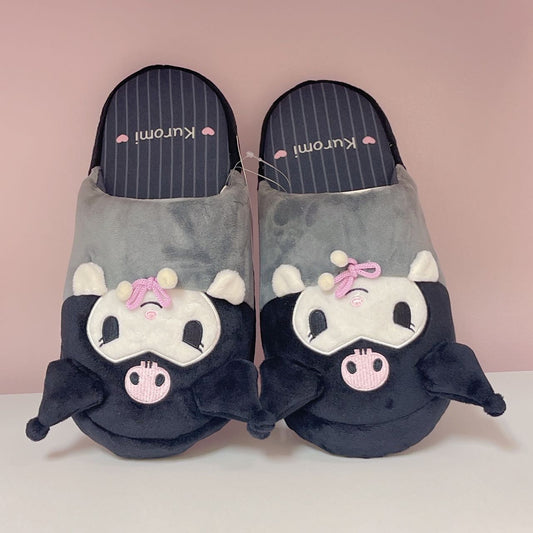 Kuromi Cotton Slippers
