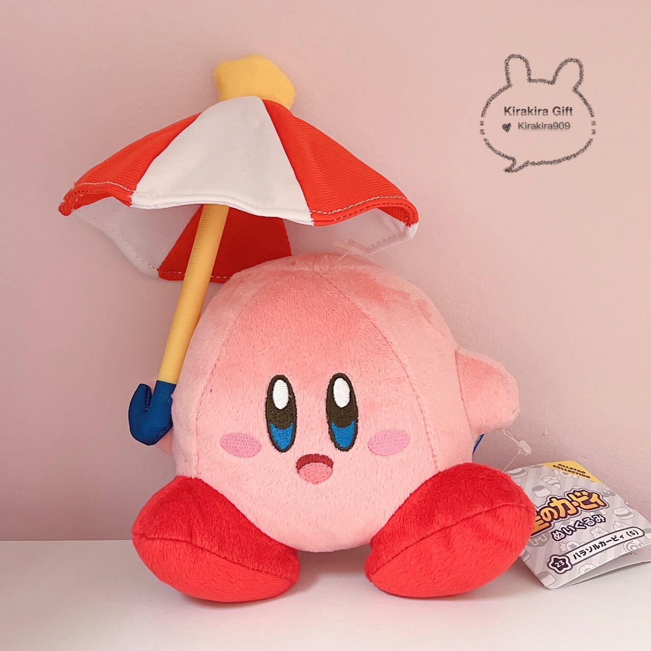 Kirby Umbrella Plush Doll