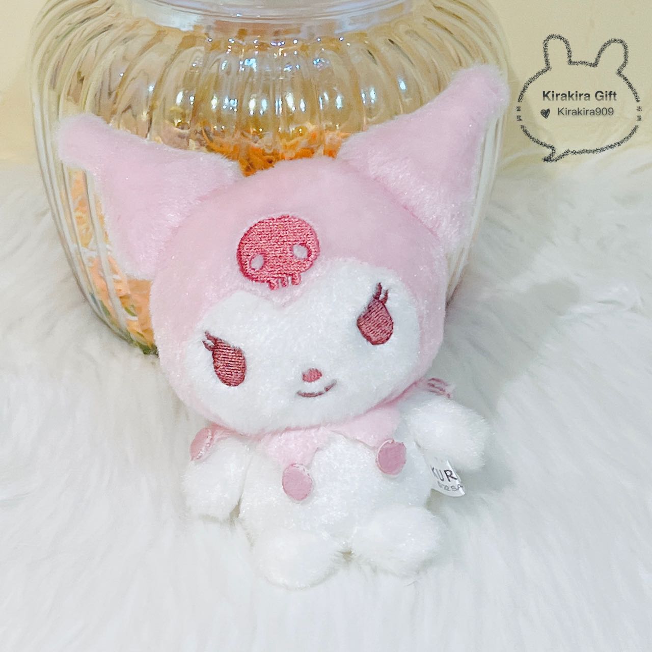 Kuromi Pink Regular plush charm