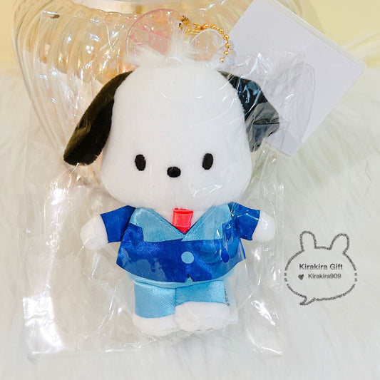 Pochacco Sanrio Park Suit plush charm