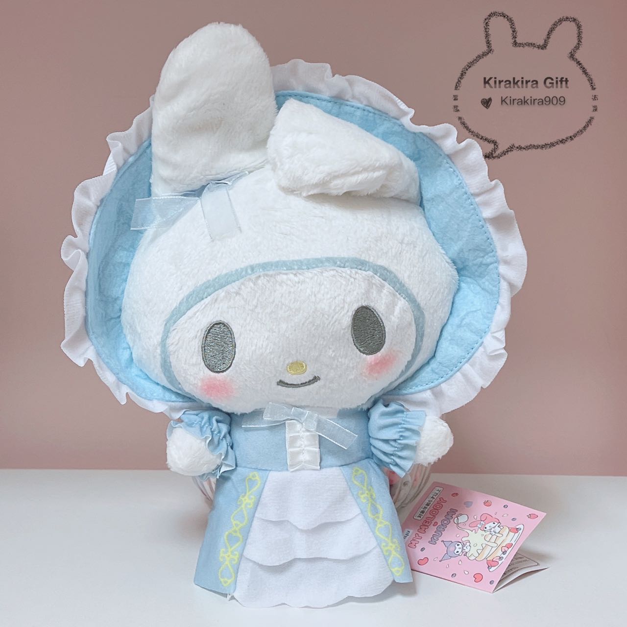 My Melody European Princess Blue-White Plush Doll
