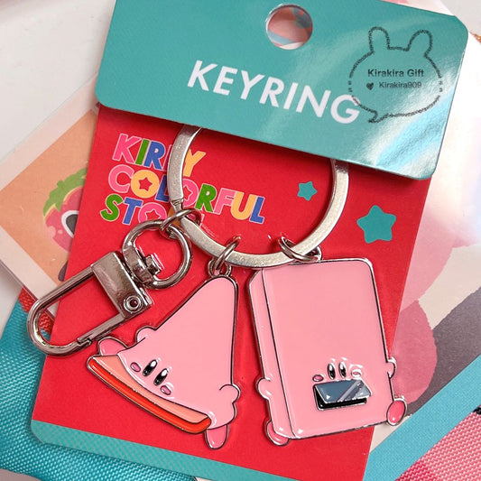 Kirby Color Shop Traffic Keychain